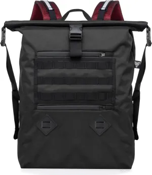 ~ AQUA RT ~ Large Water-Proof Faraday Backpack for Laptops, Tablets, and Mid-Size Electronics ~ Tracking/Hacking Defense ~ Red