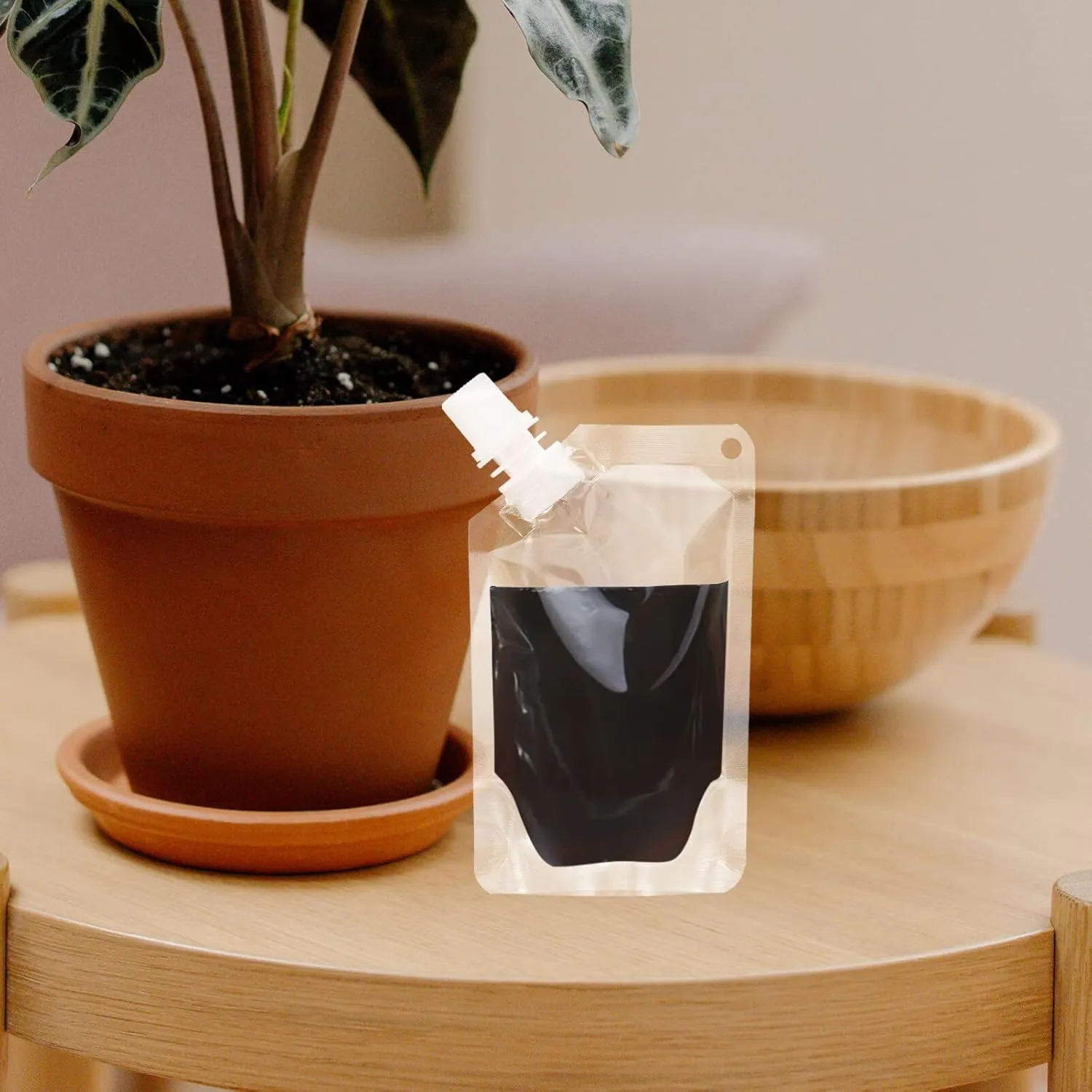 1 Set Spout Drink Bag Juice Bags Edible Oil Bag Travel Water Containers Drip-proof Water Holders Drinking Bags Liquid Beverage Storage Bag Travel Portable Drink Containers