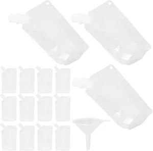 1 Set Spout Drink Bag Juice Bags Edible Oil Bag Travel Water Containers Drip-proof Water Holders Drinking Bags Liquid Beverage Storage Bag Travel Portable Drink Containers