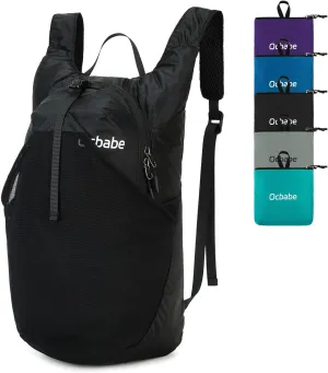 15L Small Packable Lightweight Backpack Hiking Daypack Water Resistant Foldable Outdoor Camping Travel Bag for Women Men