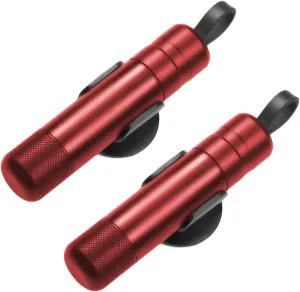 2 Pack Car Safety Hammer Safehammer One Second Window Breaker, Seatbelt Cutter and Glass Breaker Emergency Escape Tool (Red)