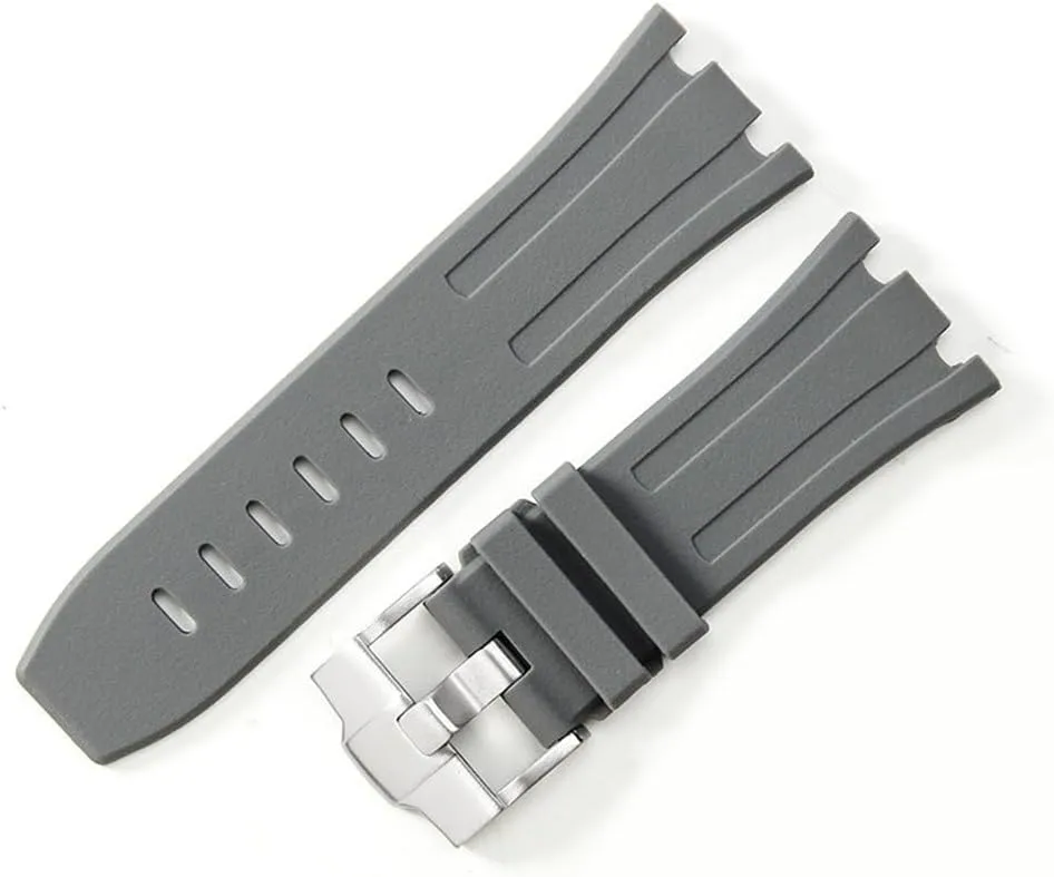 28mm Rubber Silicone Watch Strap for AP 15703 for Audemars for Piguet for Royal Oak for Offshore 26020 26170 26178 26470 26471 Watchband Belt