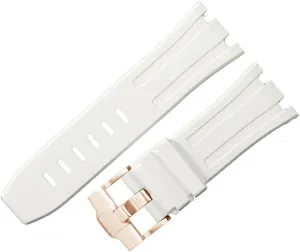 28mm Rubber Silicone Watch Strap for AP 15703 for Audemars for Piguet for Royal Oak for Offshore 26020 26170 26178 26470 26471 Watchband Belt