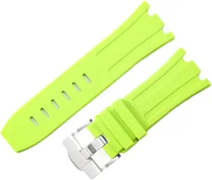 28mm Rubber Silicone Watch Strap for AP 15703 for Audemars for Piguet for Royal Oak for Offshore 26020 26170 26178 26470 26471 Watchband Belt