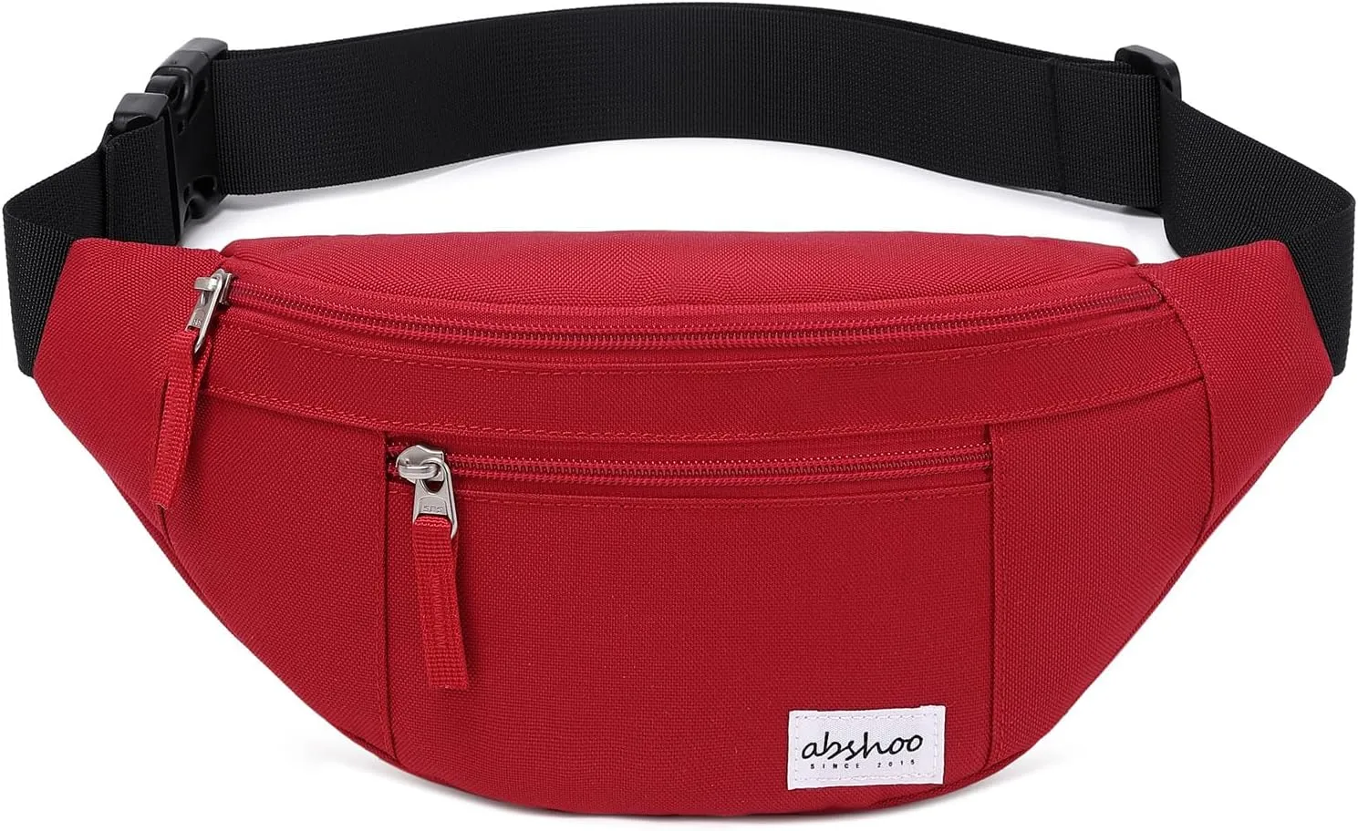 Abshoo Mens Crossbody Fanny Pack Womens Belt Bag Travel Hiking Running Waist Bag (Red)
