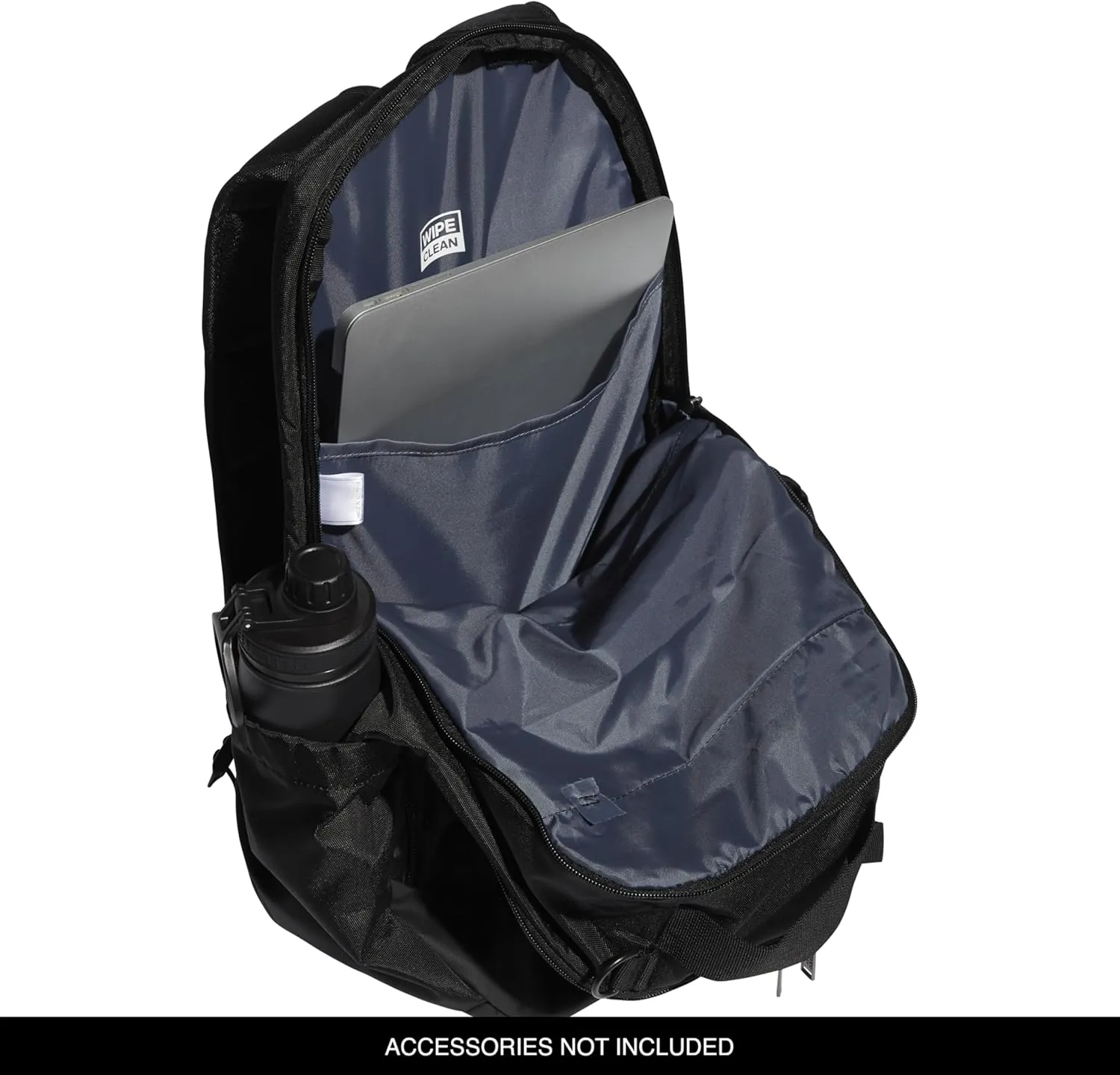 adidas Defender Sports, Soccer Bags and Basketball Backpacks for Holding Balls, Featuring Shoe Compartment, Black/Black, One Size