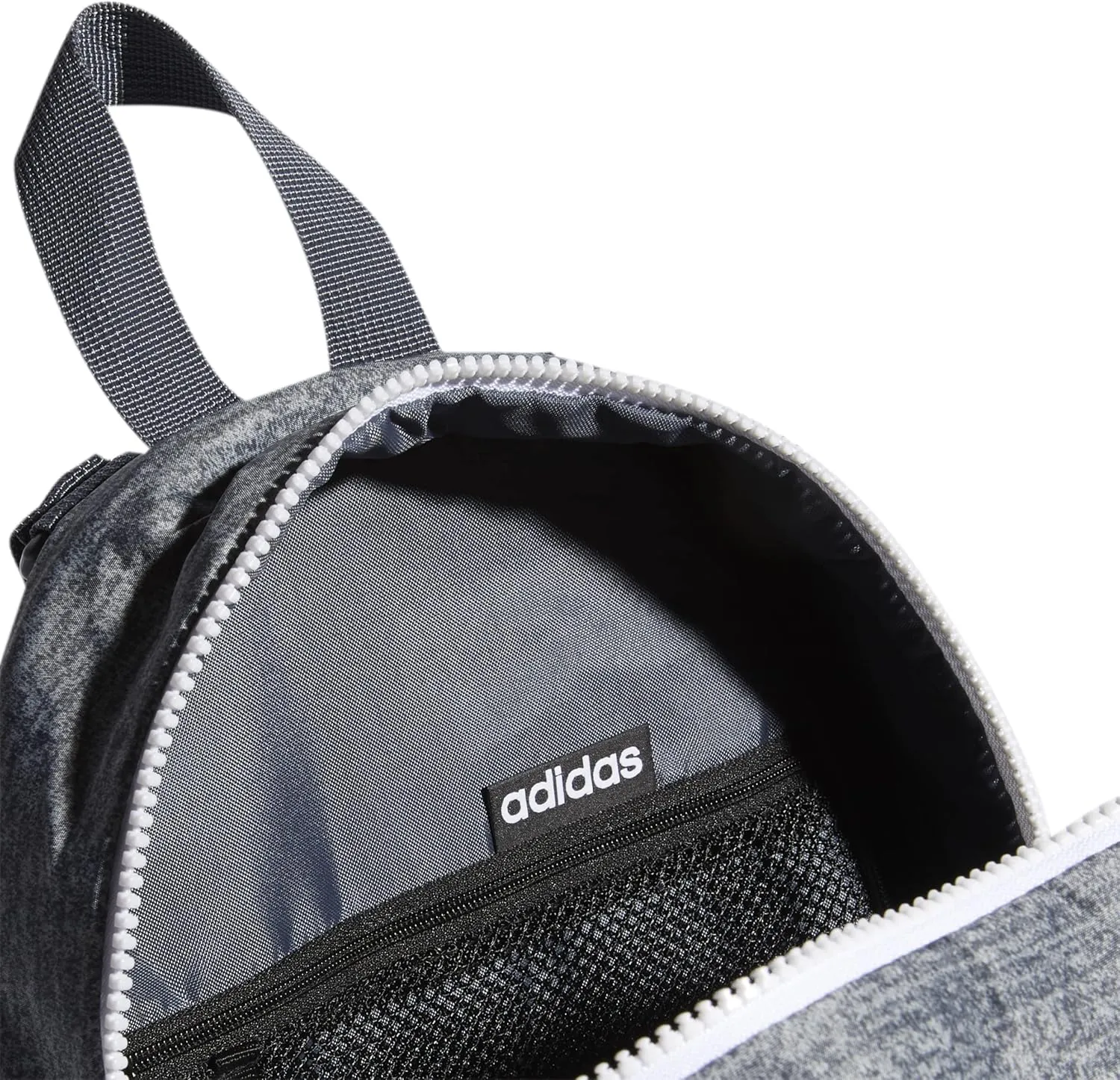 adidas Linear Mini Backpack Small Travel Bag Discontinued, Jersey Onix/White/Rose Gold, OSFA