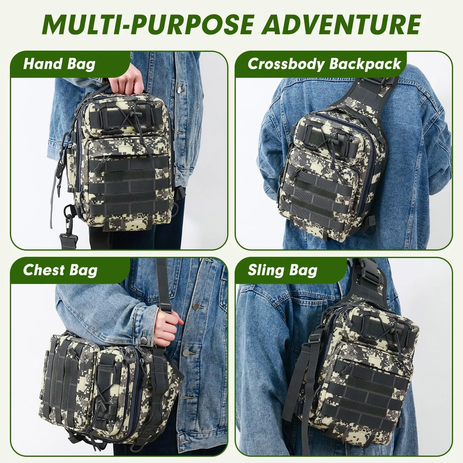 Aertiavty Fishing Backpack, Fishing Bag with Tackle Box, Compact Fishing Tackle Bag, Fishing Tackle Backpack with Rod Holder for Outdoor Sport Fishing Gifts for Men Women
