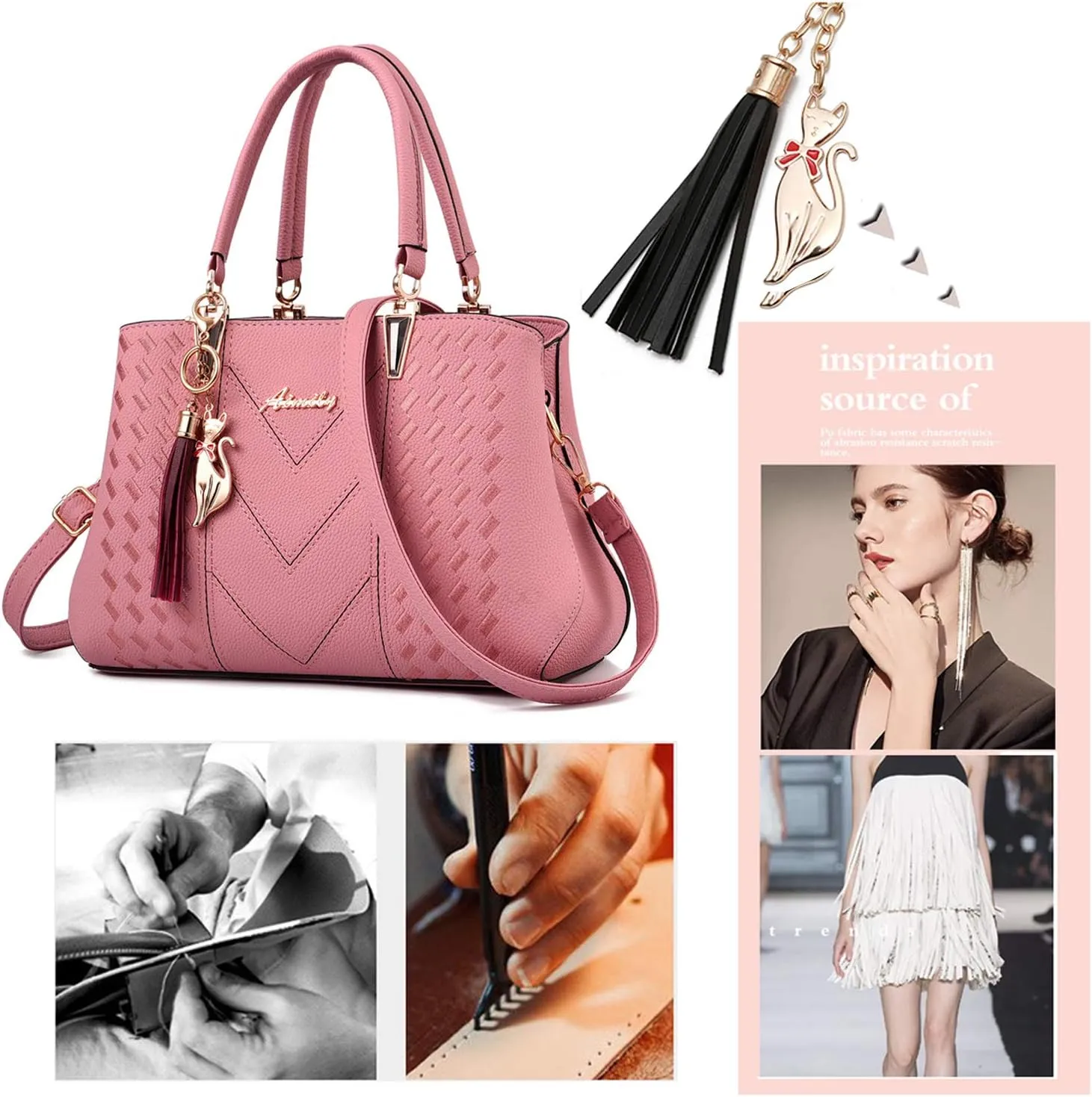 ALARION Womens Purses and Handbags Shoulder Bag Ladies Designer Satchel Messenger Tote Bag