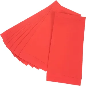 Angoily 20pcs Chinese Style Money Pouches Adhesive Cash Envelopes for Cash Organizer Red Envelope Coin Pouch