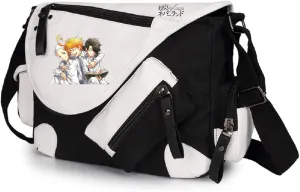 Anime The Promised Neverland Shoulder Bag Messenger Bag Cosmetic bag Cross-body Bag Handbag