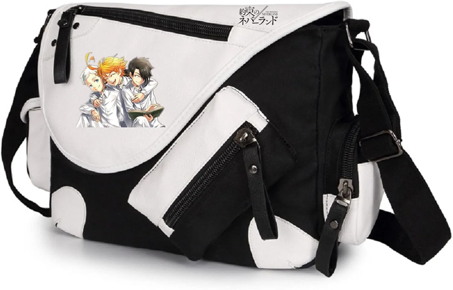 Anime The Promised Neverland Shoulder Bag Messenger Bag Cosmetic bag Cross-body Bag Handbag