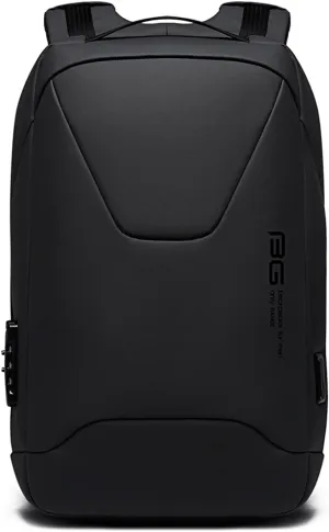 Anti-Theft Backpack Business Daypacks fits 15.6 Inch Laptop Travel Large Backpack with USB Charging Port Waterproof Computer Bag Bookbag for Women Men Notebook Black