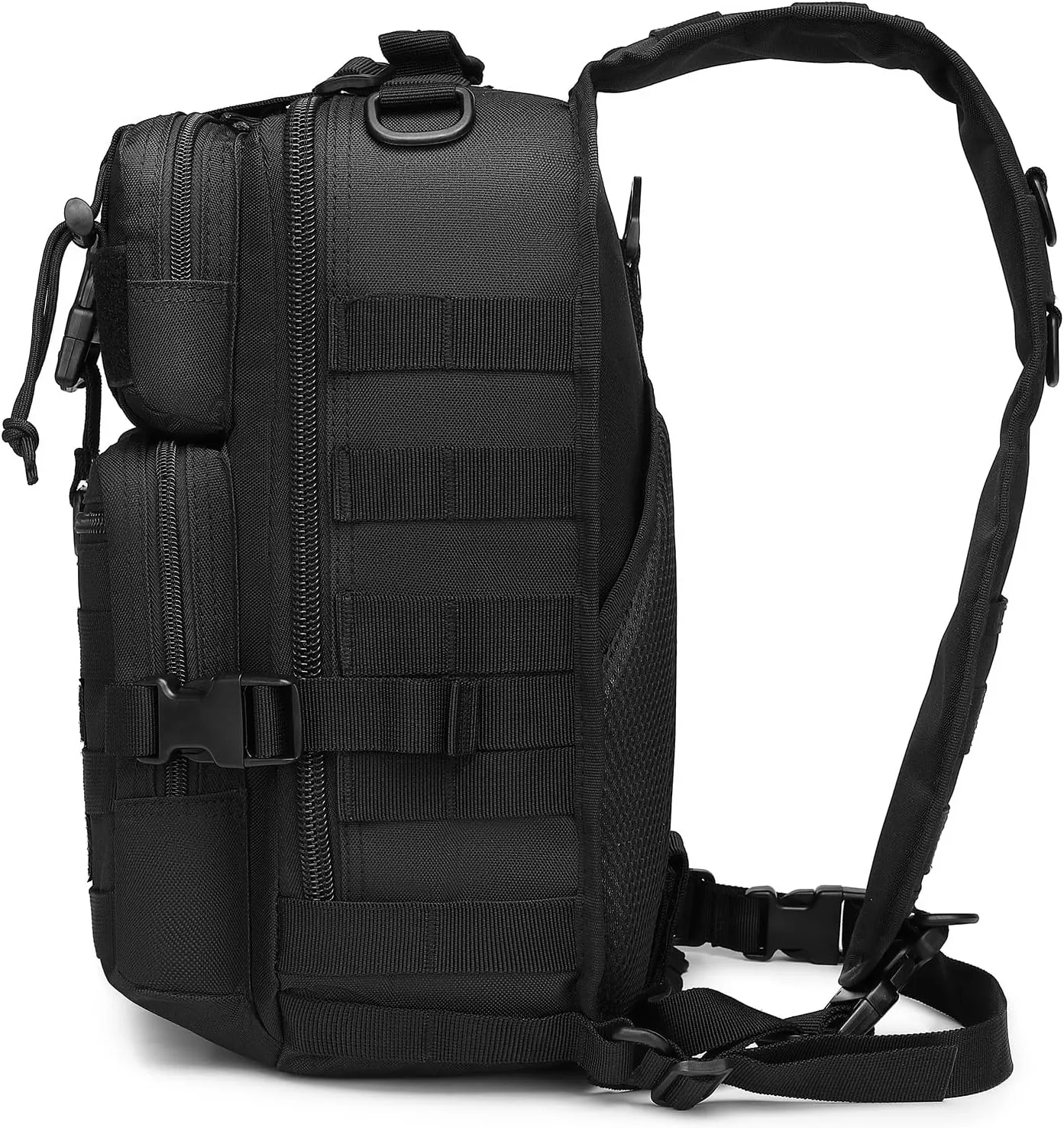 ATBP Tactical Sling Backpack Bag Military Shoulder Bag Pack for Men Molle Crossbody Bag 15L