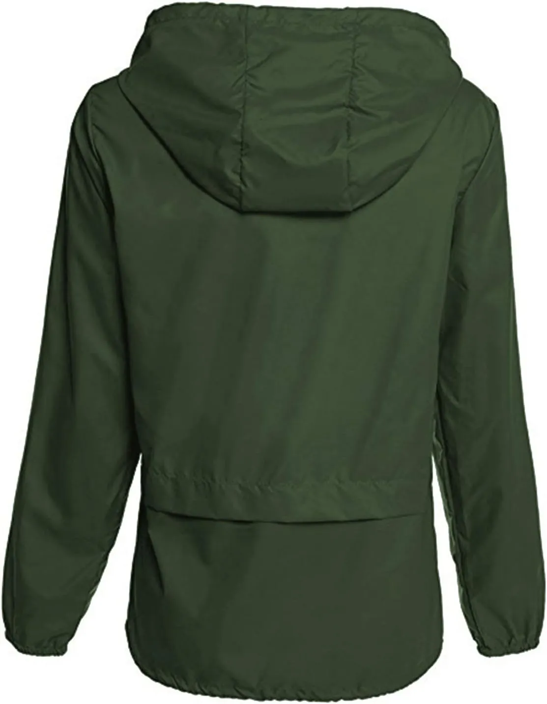 Avoogue Raincoat Women Lightweight Waterproof Rain Jackets Packable Outdoor Hooded Windbreaker