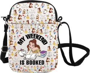Beauty Movie Inspire Crossbody Bag My Weekend Is Booked Shoulder Bag Beauty Fairy Princess Messenger Bag