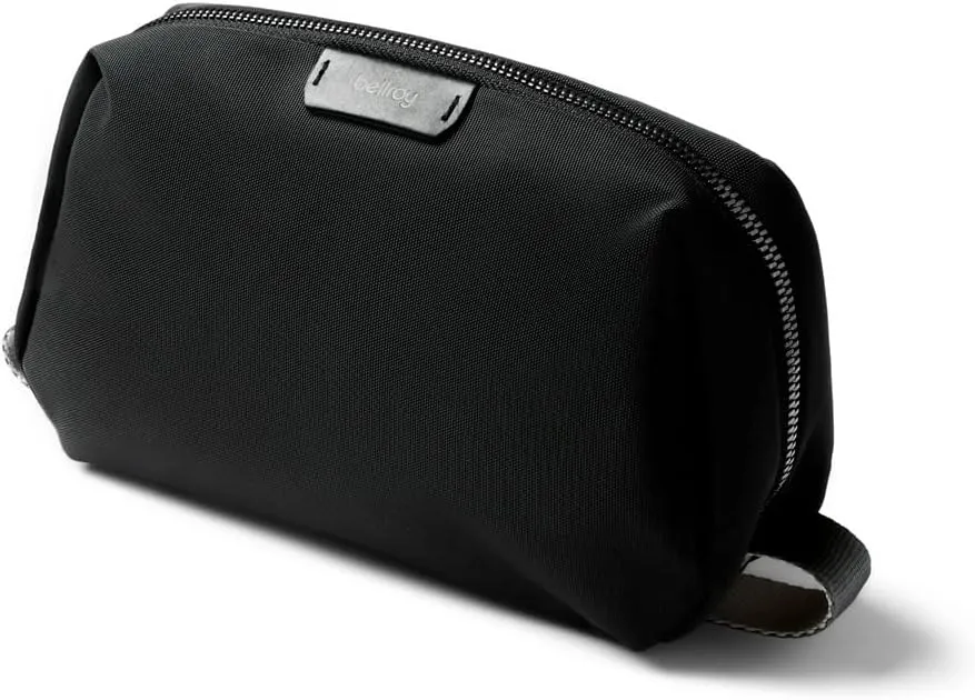 Bellroy Toiletry Kit (Unisex Toiletry Bag, Zipper Closure, Water-Resistant Lining, Toothbrush Sleeve with Magnetic Closure, Internal Mesh Pocket Organization) -Bronze