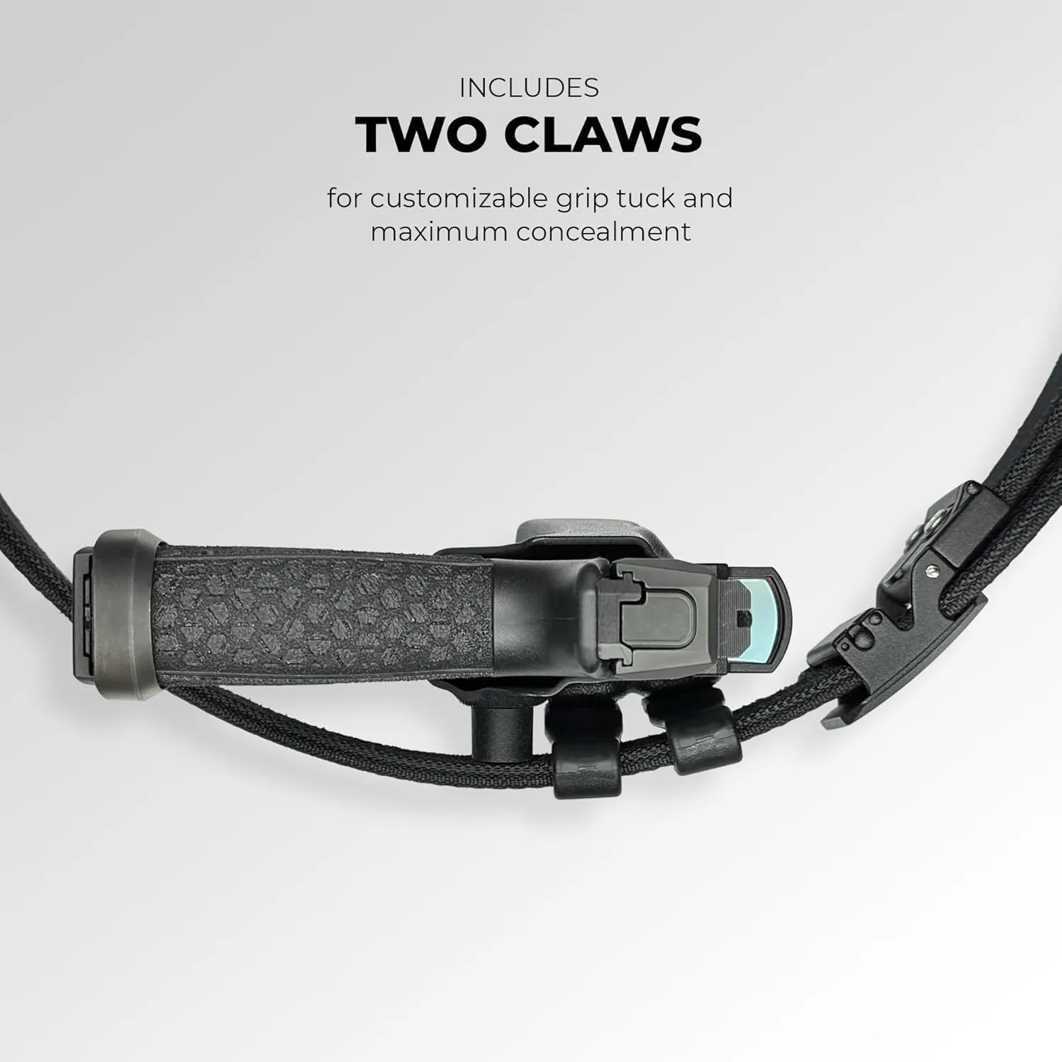 Black Scorpion Outdoor Gear AIWB Dual Clip X Holster fits SW CSX E-Series 3.6''