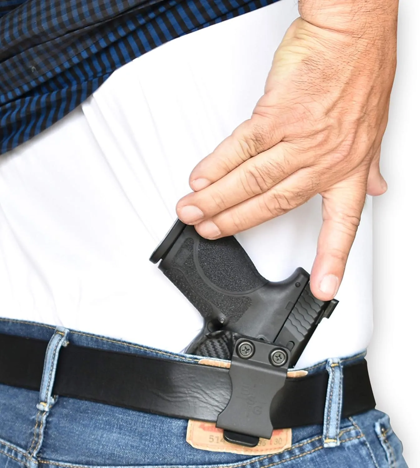 Black Scorpion Outdoor Gear IWB Sweat Guard Holster fits SW CSX E-Series 3.6''