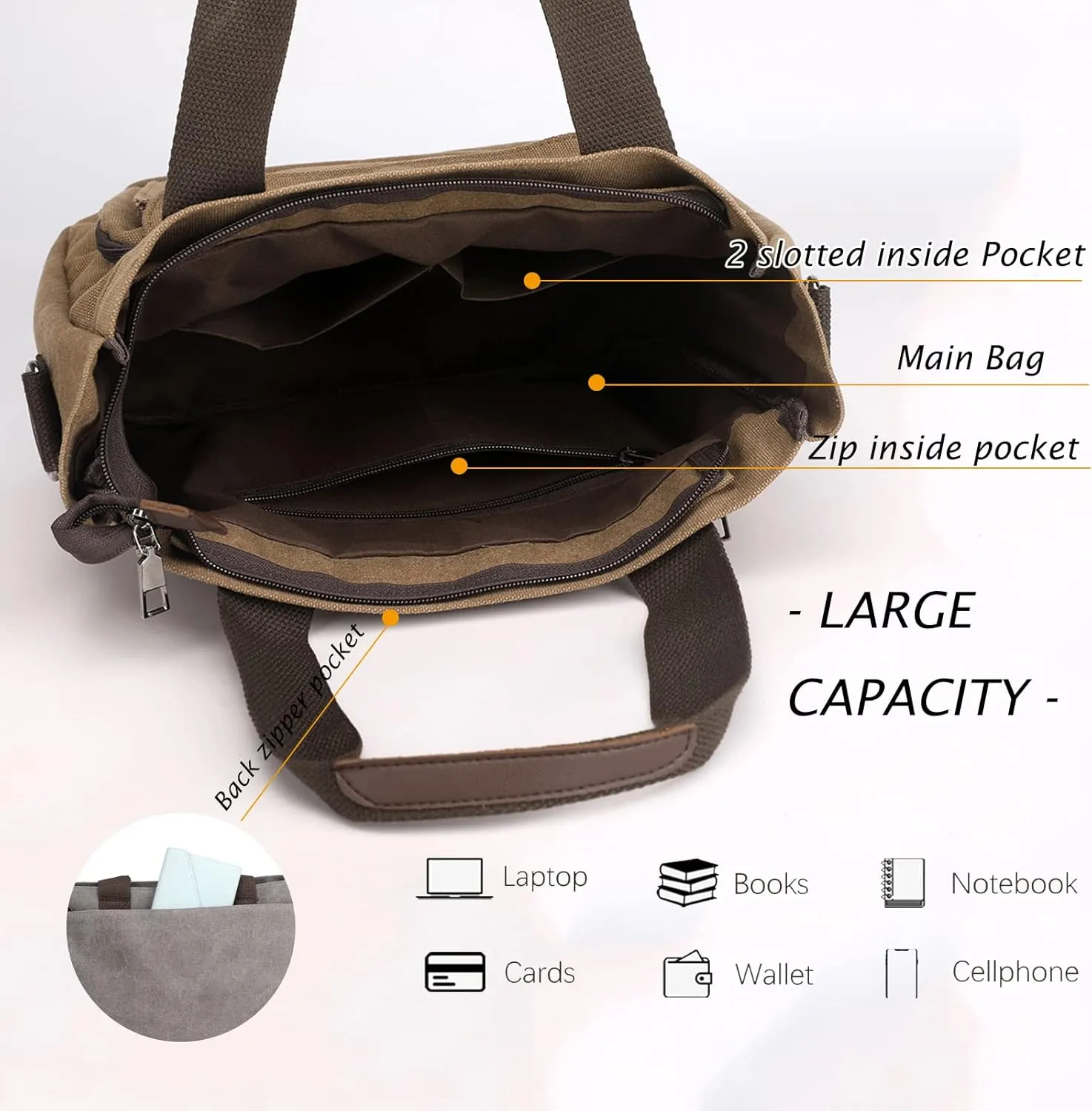 Blostirno Women's Casual Tote Purse Bag Shoulder Crossbody Large Capacity Nylon Top Handle Daily Handbag Work Bags