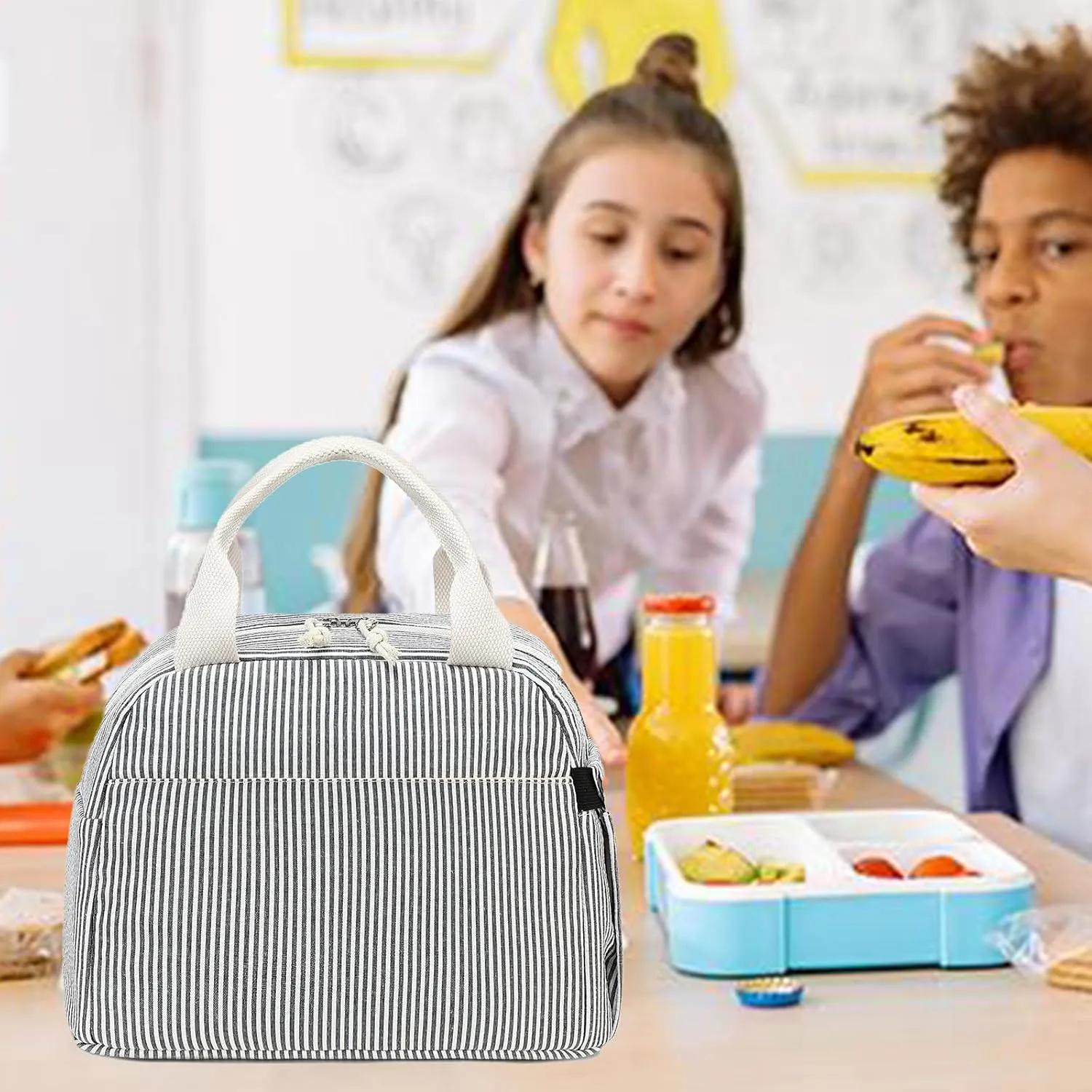 Bluboon Lunch Box for Women Cute Lunch Bag Reusable Insulated Lunch Bags Large Capacity Lunchbox Cooler for Work Picnic or Travel