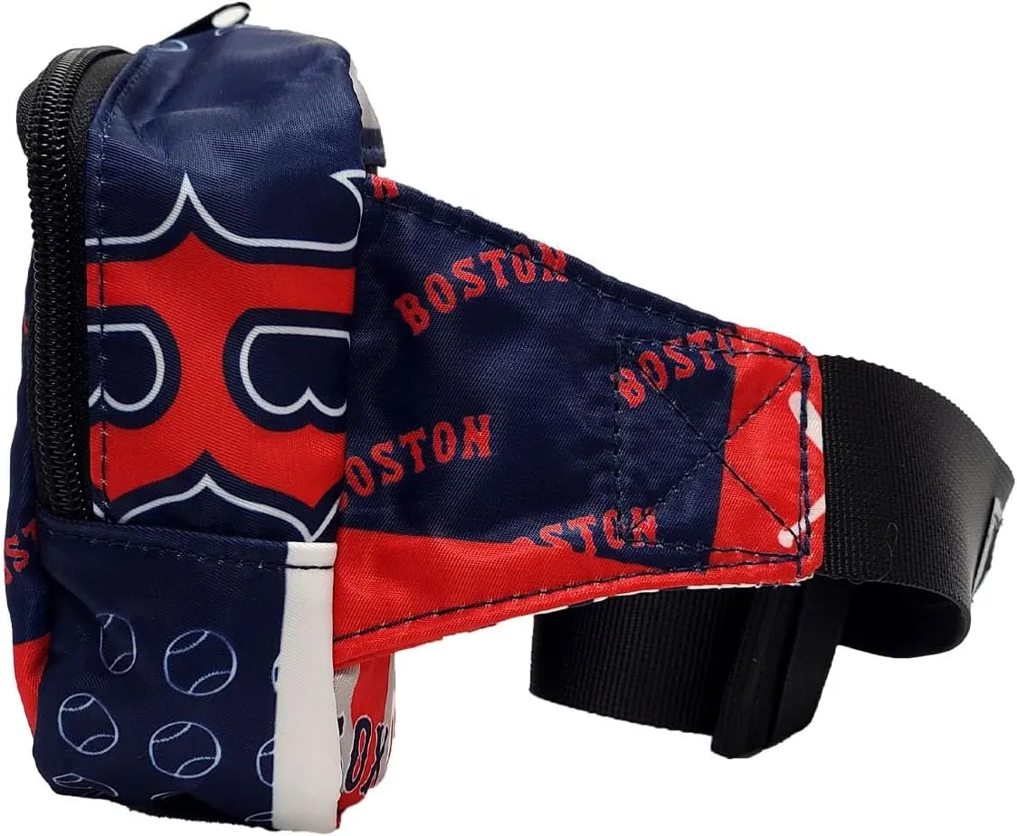 Boston Red Sox Crossbody Fanny Pack, Licensed Gift Merch for Red Sox Fans TM1872 (Street Series Adult Bags) Elevate Trendy Belt Bag - Perfect Waist Bag, Boston Merchandise for Women