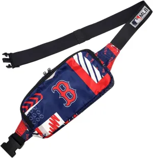 Boston Red Sox Crossbody Fanny Pack, Licensed Gift Merch for Red Sox Fans TM1872 (Street Series Adult Bags) Elevate Trendy Belt Bag - Perfect Waist Bag, Boston Merchandise for Women