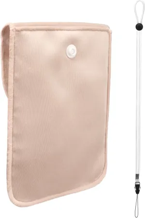 Bra Wallet Women Travel with Adjustable Elastic strap and Lanyard, Perfect Hidden Secret Pocket Protect Your Passport Credit Cards Valuables (Large Flesh color)