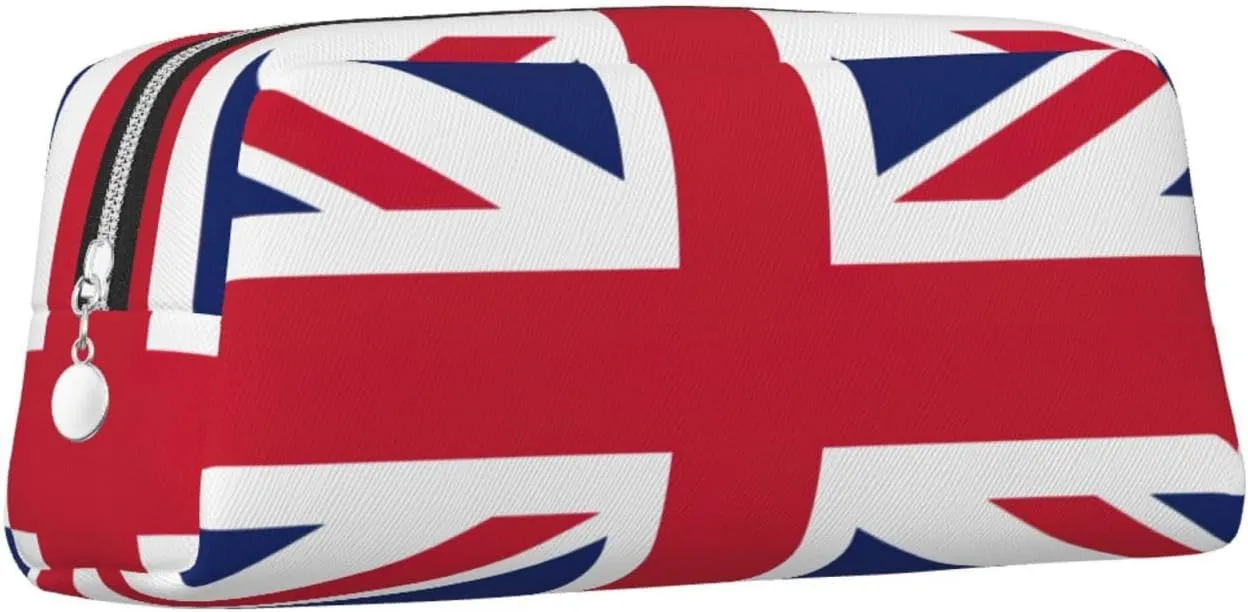 British flag Print Versatile Storage Pouch Makeup Bag Travel Office Small Items Organizer Bag