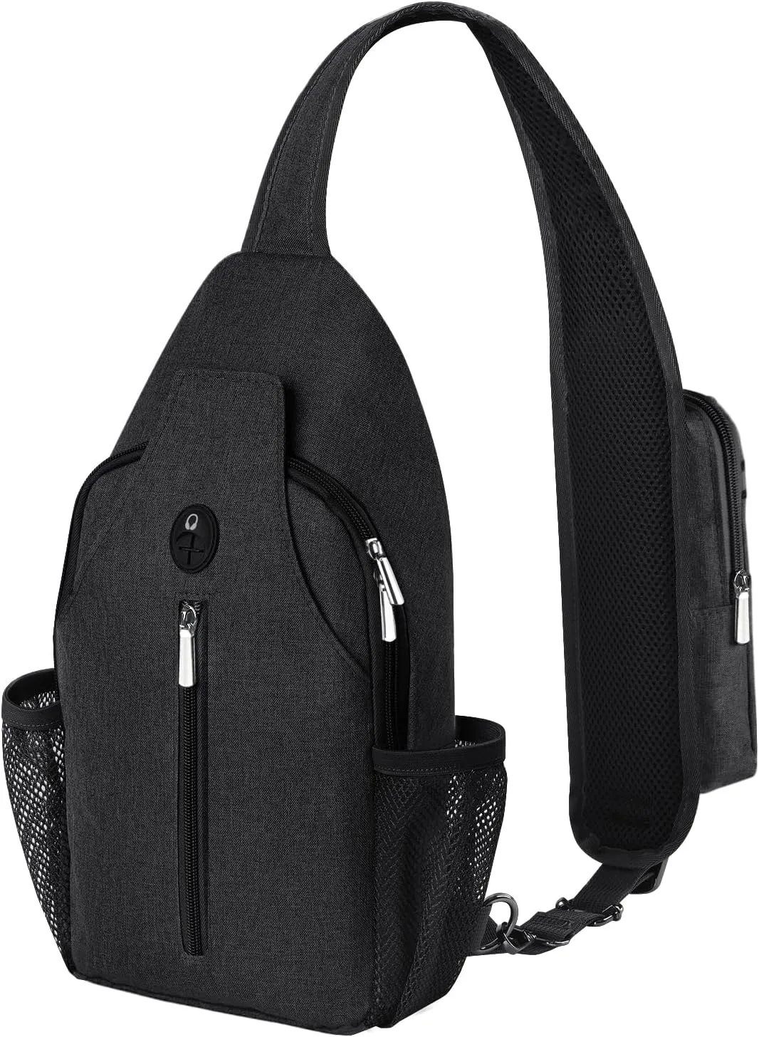 BROADREAM Crossbody Sling Backpack Waterproof Sling Bag for Women Men Anti Theft Crossbody Bags with RFID Blocking Hiking Backpack