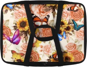 Butterfly Rose Insulated Casserole Carriers for Hot or Cold Food Travel Potluck Parties Picnic Cookouts Beach