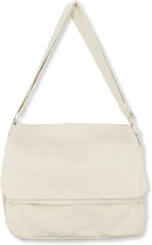 Canvas Messenger Bag Cross Body Bag Shoulder Bag Simple Design Thick and Sturdy