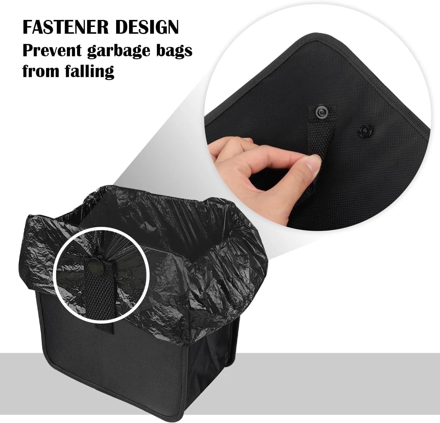 Car Garbage Cans For Chevrolet Blazer EV 2024, Waterproof Large Capacity Trash Bag Hanging Removable Multipurpose Organizer Trashcan,XL