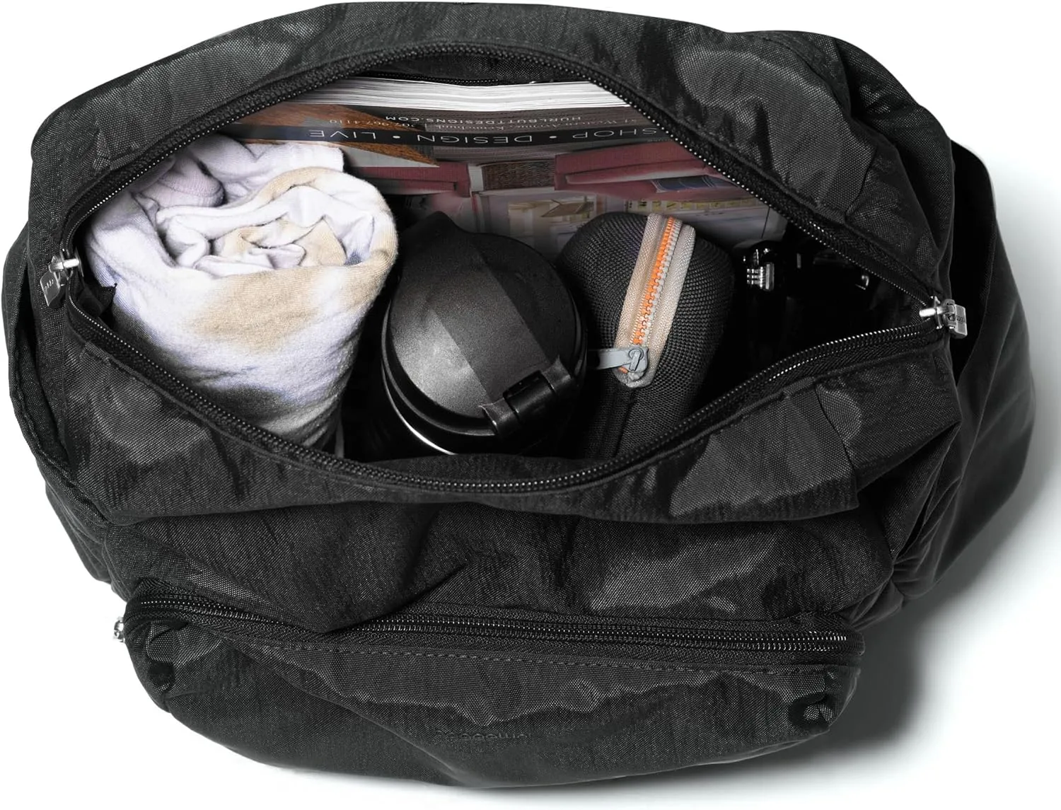 Carryall Packable Lightweight Travel Backpack 14x11" Folding Compact Nylon Washable Weekender Daypack w/Luggage Sleeve
