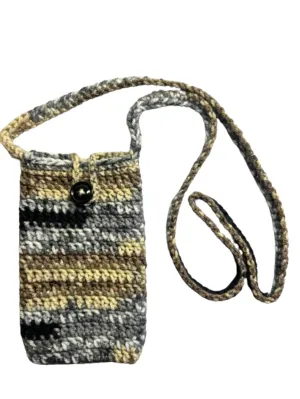 Cell Phone Purse, Small Crossbody Sling Bag, Crochet