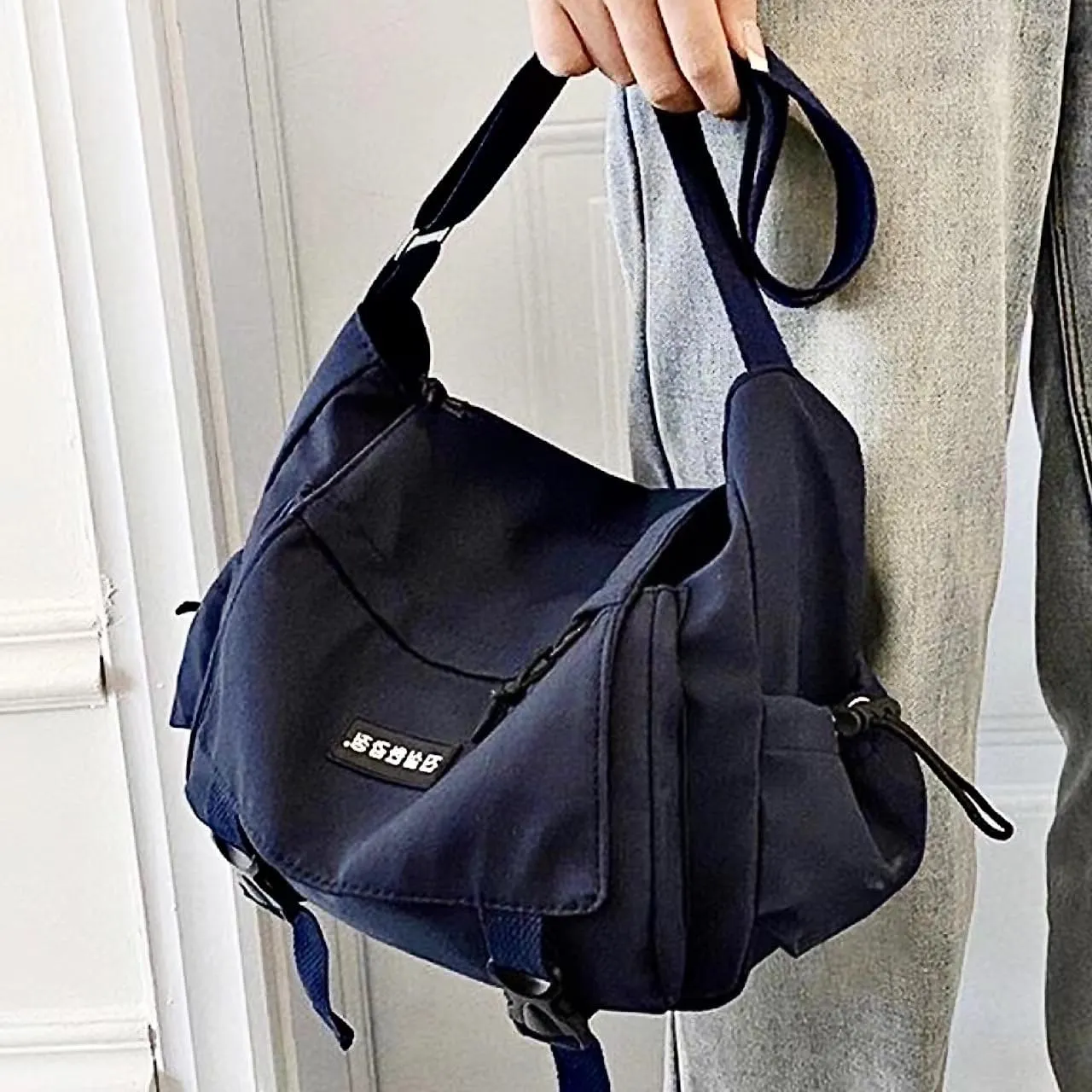 Classic Messenger Bag Cute Crossbody Bag Vintage Canvas Shoulder Bag Kawaii Purse Upgraded Features Travel Essentials