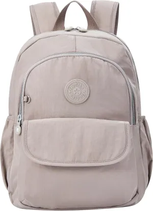 Compact Hiking Nylon Waterproof Laptop Backpack Purse for Women and Men, Small Lightweight Travel Casual Outdoor Dayback
