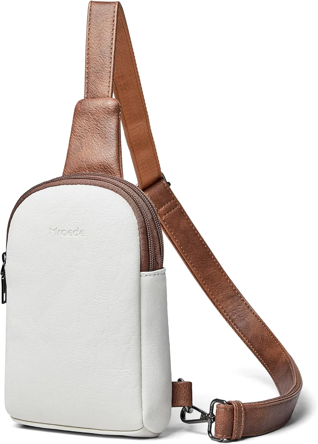 Crossbody Bags for Women Men Sling Bag 5 Pockets Fanny Pack Sling Backpack Chest Daypack Travel Purse Anti Theft