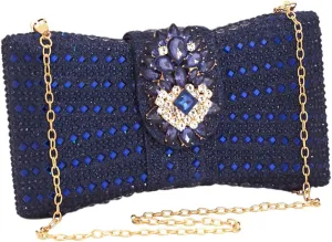 Crystal Clutch Bling Purses For Women Novelty Bow Evening Bag Silver Rhinestone Party Handbag