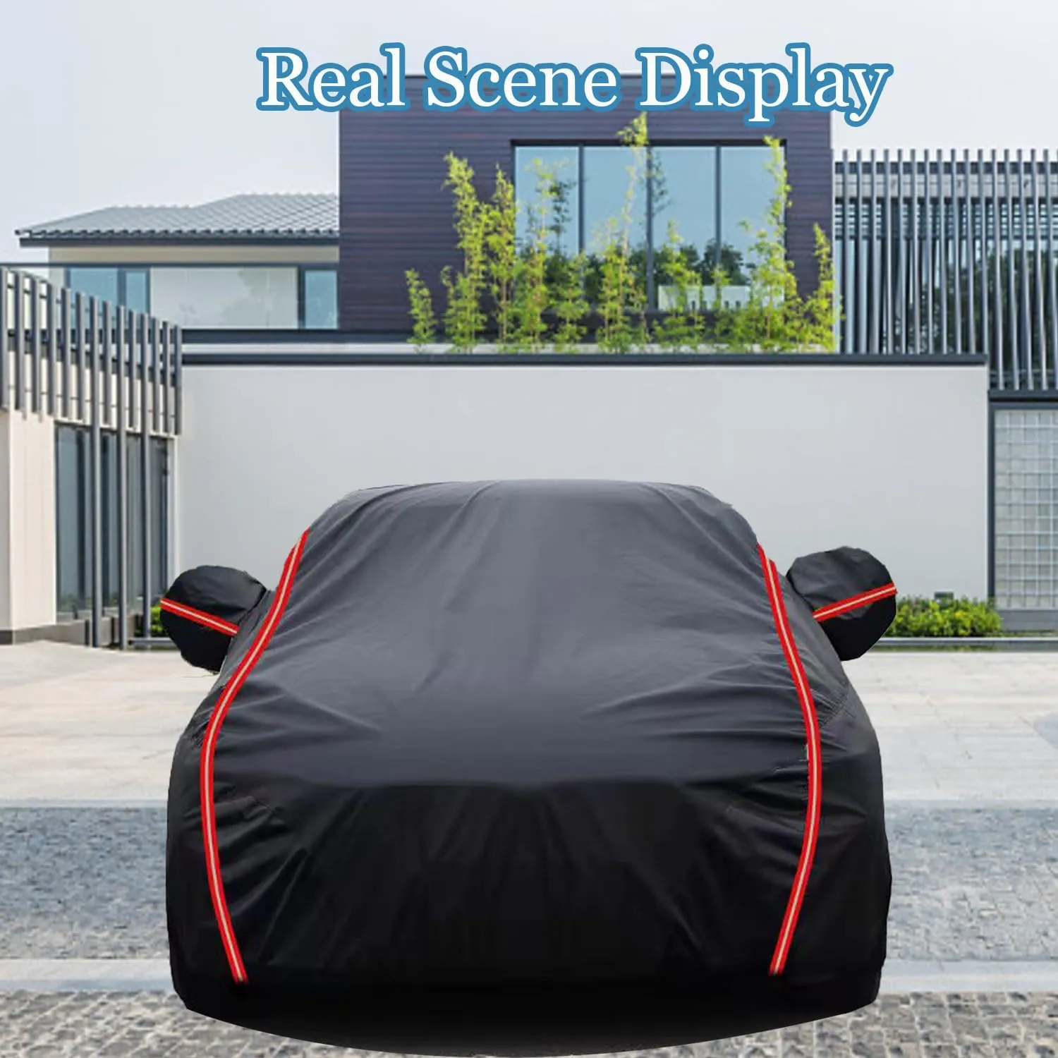 Custom Fit for Mazda Miata MX-5 MX5 (1990-2024) Outdoor Full Car Cover Waterproof All Weather 210T Polyester with Zipper and Storage Bag Snow Rain Dustproof Sun UV Protection