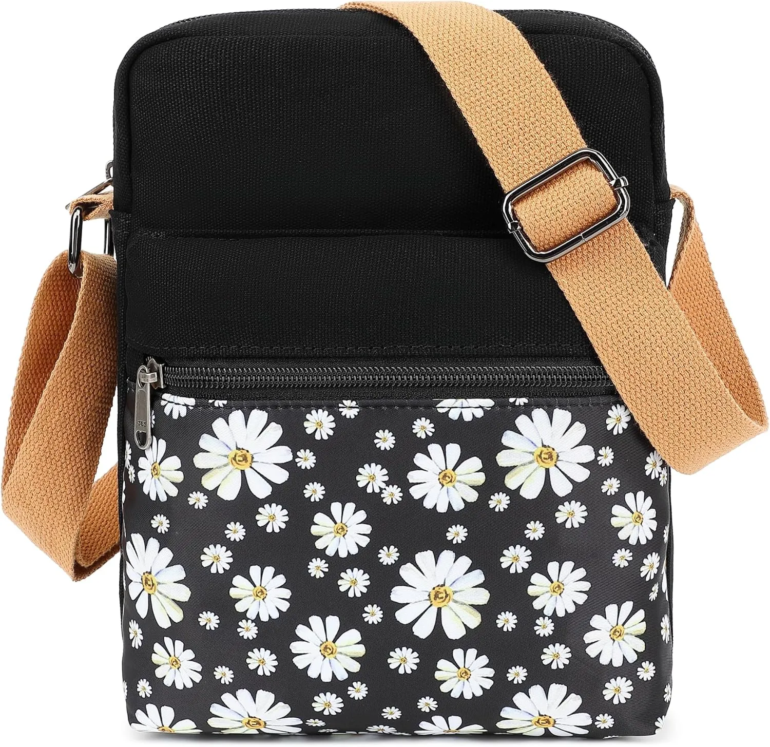 Cute Crossbody Bag and Purse Casual Canvas Shoulder Bag for Women