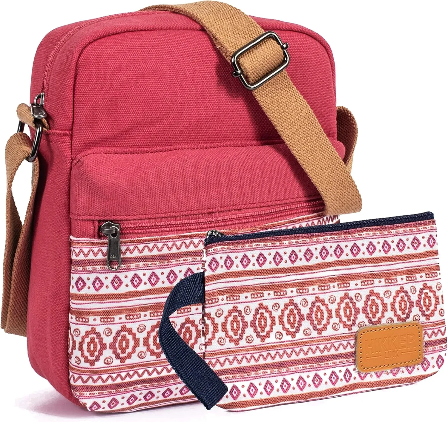 Cute Crossbody Bag and Purse Casual Canvas Shoulder Bag for Women