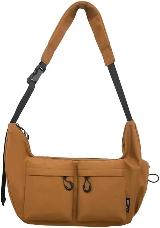 Dallaswind Large Capacity Messenger Bag,Large Capacity Messenger Bag with Shoulder Strap for Unisex
