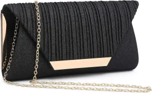 Dasein Women Evening Bags Wedding Purses Handbags Party Clutches Cocktail Prom Formal Clutch with Glitter Rhinestones
