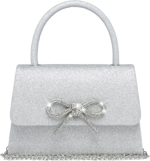 Dasein Women's Evening Bag Party Clutches Wedding Purses Cocktail Prom Handbags with Frosted Glittering