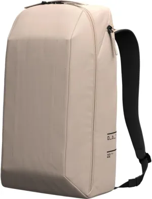 Db Journey Freya Backpack - Compact Travel Backpack for Women with Laptop Compartment for Work & Gym, Luggage Backpack with Roller Bag Hook-Up, 22L - Fogbow Beige