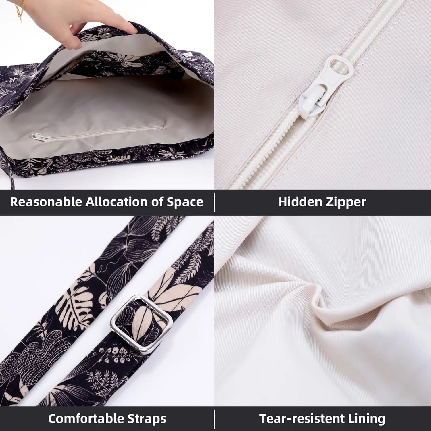 DGAZ Fashion Messenger Bag, Crossbody Bag with Adjustable Shoulder Strap, Gift Ideas for Women