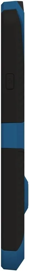 DILEX Case with Metal Kickstand and Holster Combo for Samsung Galaxy S5 - Retail Packaging - Royal Blue