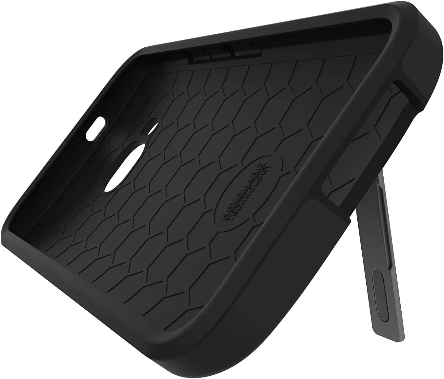 Dilex Pro Case with metal Kickstand and Holster Combo for HTC One M9 - Retail Packaging - Black
