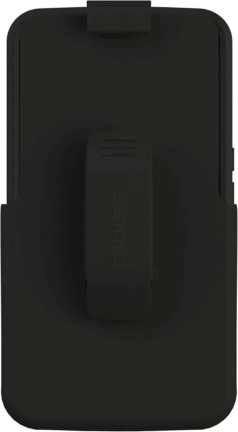 DILEX Pro Case with Metal Kickstand and Holster Combo for use with Motorola Nexus 6 - Retail Packaging - Black